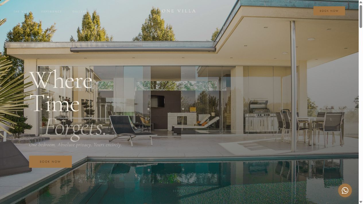 One Villa website preview